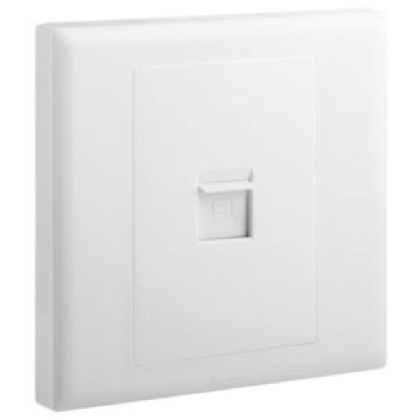 Eloe - RJ45 socket category 5 UTP - White image 1