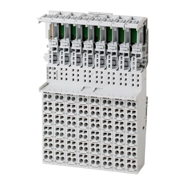 Base module block XI/ON, tension spring, 6 connection levels image 3