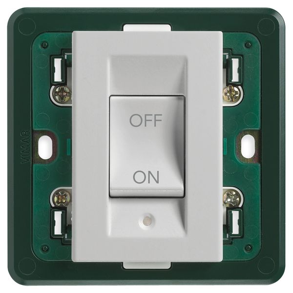 2P 45A 1-way switch Silver image 1