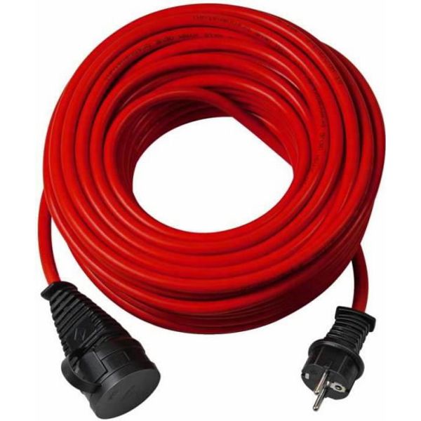 BREMAXX extension cable IP44 50m red AT-N05V3V3-F 3G1.5 image 1