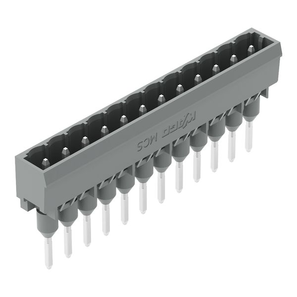 Male connector for rail-mount terminal blocks 1.2 x 1.2 mm pins straig image 2