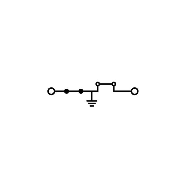 2-conductor ground terminal block 2.5 mm² side and center marking gree image 4