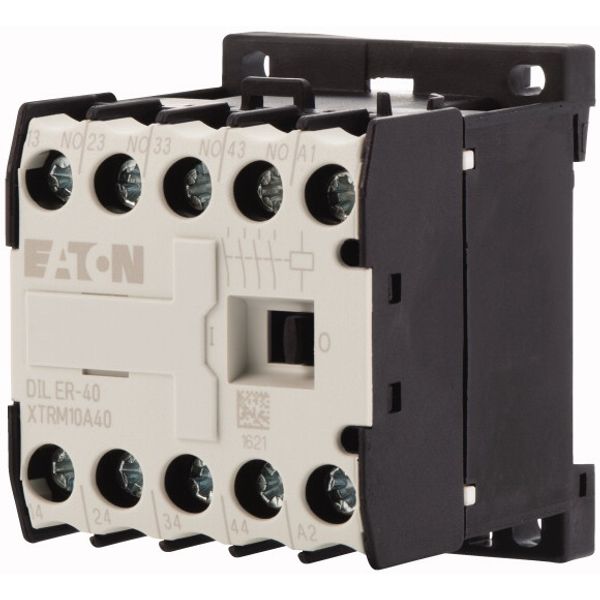 Contactor relay, 230 V 50 Hz, 240 V 60 Hz, N/O = Normally open: 4 N/O, image 3