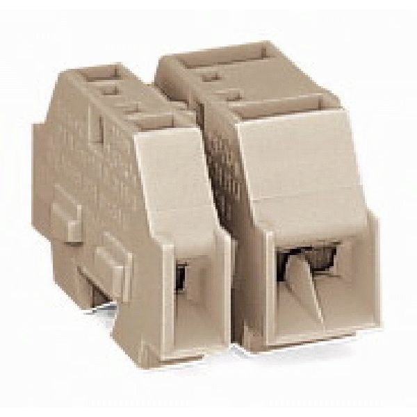 Space-saving, 2-conductor end terminal block without push-buttons suit image 3