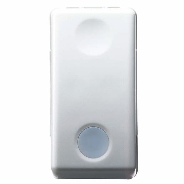 ONE-WAY SWITCH 1P 250V ac - 16AX - WITH REPLACEABLE NEUTRAL LENS - ILLUMINABLE - 1 MODULE - SYSTEM WHITE image 2