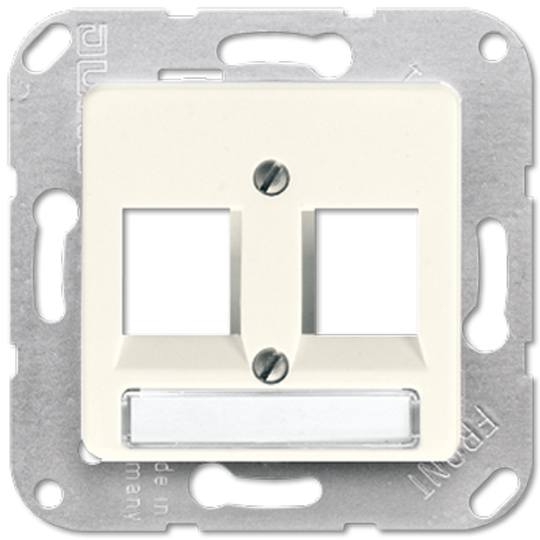 Centre plate for modular jack sockets 169-2NINF image 1