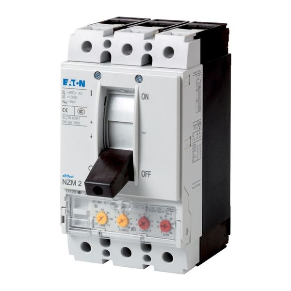 Circuit-breaker, 3p, 160A, box terminals, selectivity protection image 6