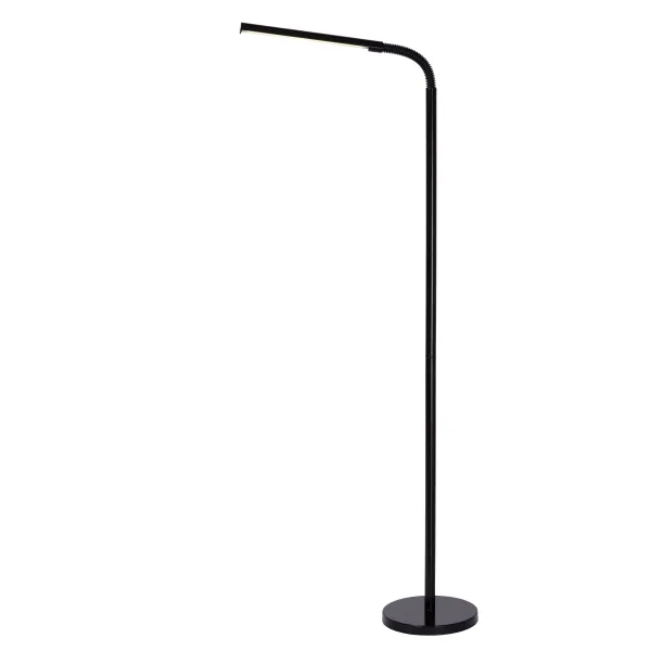 Lucide GILLY - Floor reading lamp - LED - 1x5W 2700K - Black image 1