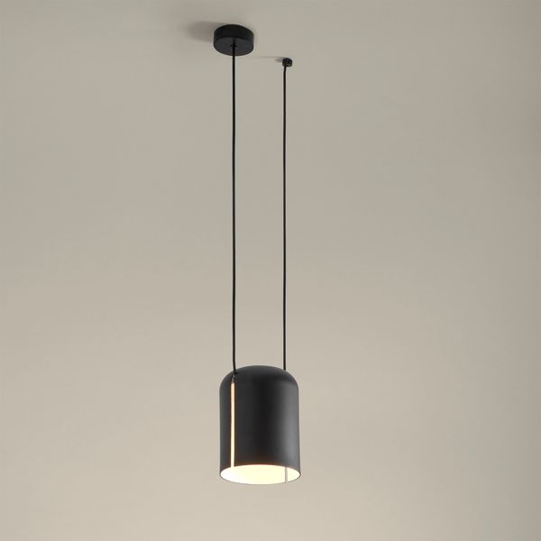 Pendant Attic Rectangular Shape V E27 23W Black image 1