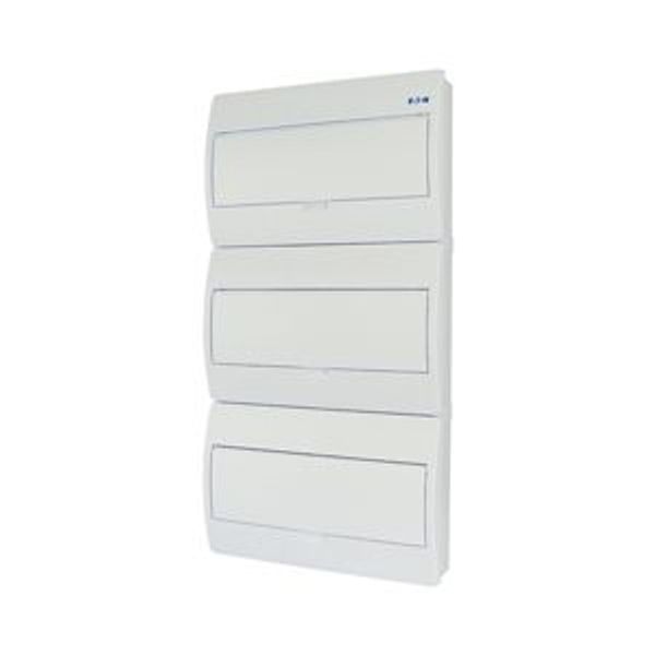 ECO Compact distribution board, surface mounted, 3-rows, 18 MU, IP40 image 4