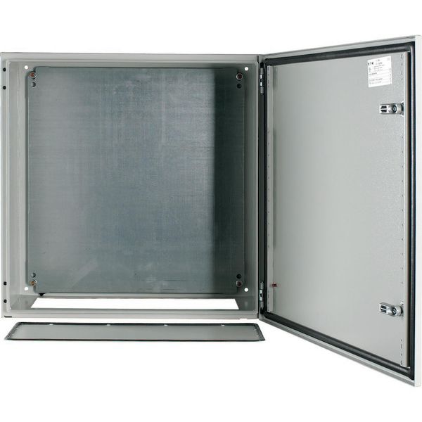 Wall enclosure with mounting plate, HxWxD=600x600x300mm image 5