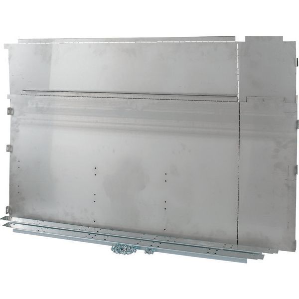 Arc-fault protected main busbar cover over the total section width, W=1200mm image 5