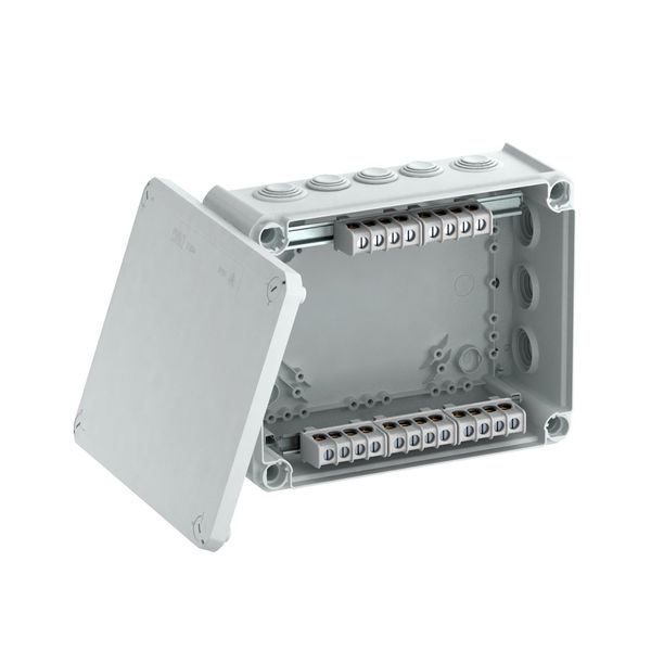 T 250 KL Junction box with terminal strip + entries 240x190x95 image 1