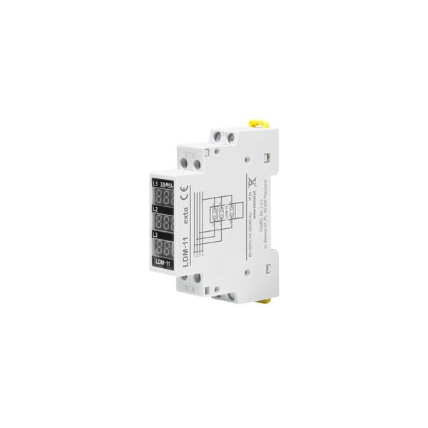 MODULAR VOLTAGE INDICATOR, 3-PHASE, DIGITAL  TYP: LDM-11 image 1