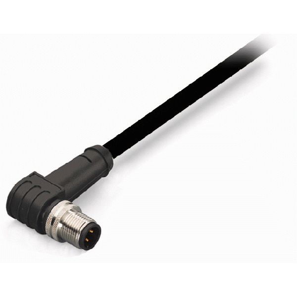 Sensor/Actuator cable M12B socket straight 4-pole image 2
