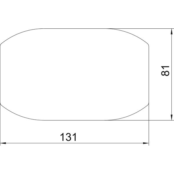 ISSGUDM45 Rubber support for ISSDM45 131x81x4 image 2