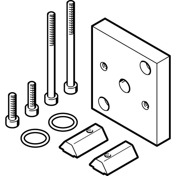 VAME-P5-MK Mounting plate image 1