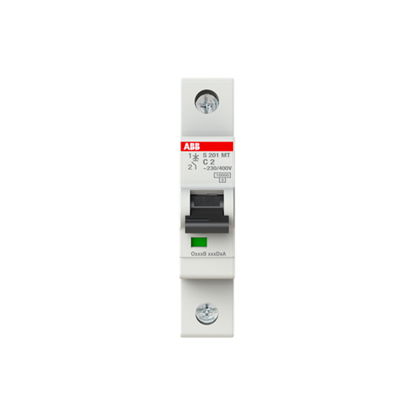 S201MT-C2 Miniature Circuit Breakers MCBs - 1P - C - 2 A image 4