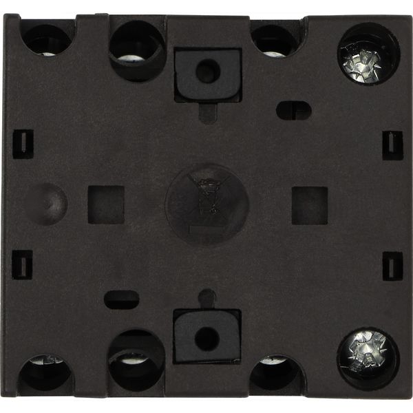 Reversing switches, T0, 20 A, flush mounting, 3 contact unit(s), Contacts: 5, 60 °, maintained, With 0 (Off) position, 1-0-2, Design number 8401 image 17