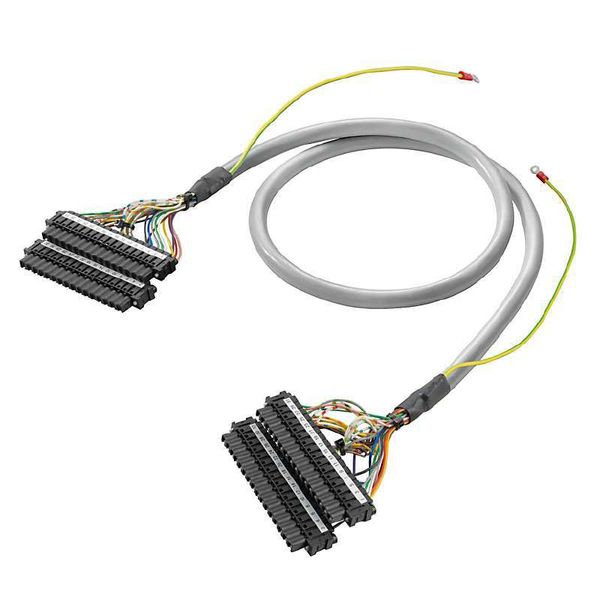 PLC-wire, Digital signals, 32-pole, Cable LiYCY, 1 m, 0.50 mm² image 2