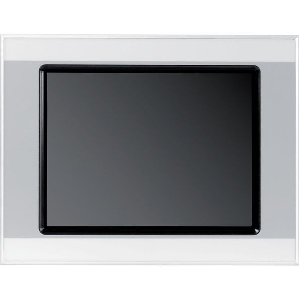 Single touch display, 12-inch display, 24 VDC, 800 x 600 px, 2x Ethernet, 1x RS232, 1x RS485, 1x CAN, 1x DP, PLC function can be fitted by user image 17