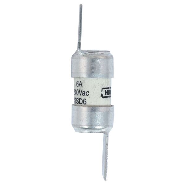 Fuse-link, LV, 6 A, AC 240 V, BS88/E1, 12 x 47 mm, gL/gG, BS image 17