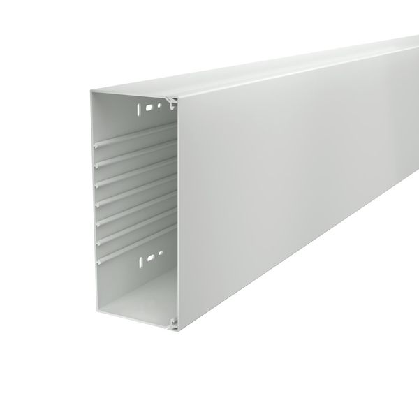 WDK100230LGR Wall trunking system with base perforation 100x230x2000 image 1