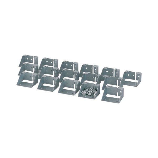 Sheet metal angle bracket for busbar supports image 4