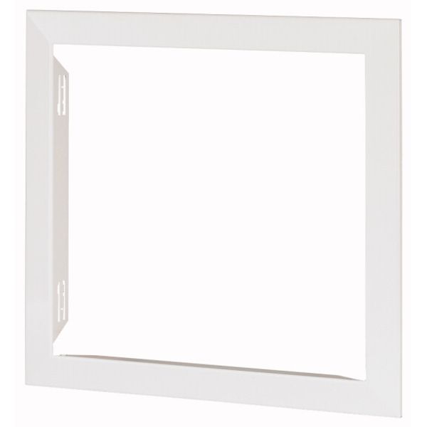 Replacement frame, flush, white, 1-row for KLV-UP (HW) image 2