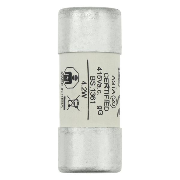 House service fuse-link, LV, 50 A, AC 415 V, BS system C type II, 23 x 57 mm, gL/gG, BS image 10