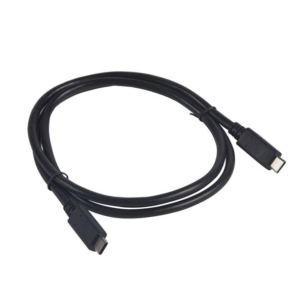 USB 3.1 cord Type-C male to Type-C 1 meter image 1