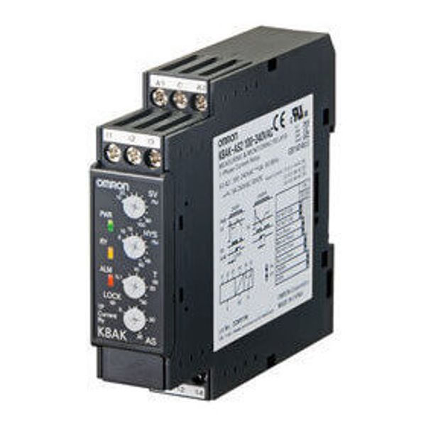 Monitoring relay 22.5mm wide, Single phase over or under current 10 to image 4