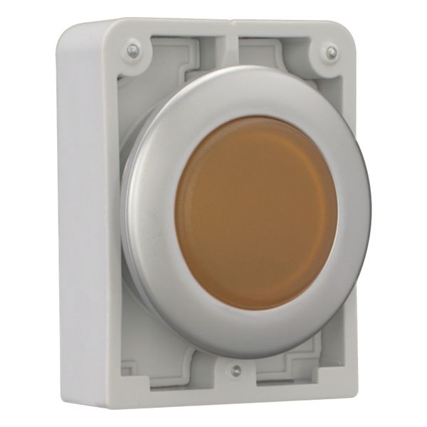 Indicator light, RMQ-Titan, Flat, orange, Metal bezel image 7