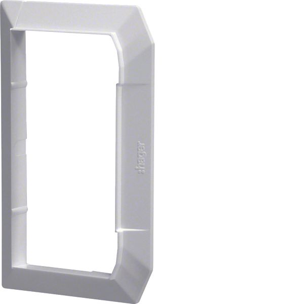 Wall cover plate for wall trunking BRN/BRHN 70x130mm halogen free in l image 1