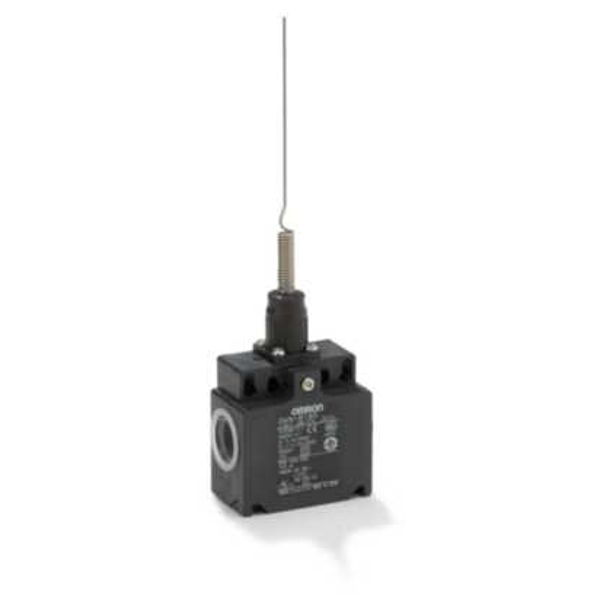 Limit switch, D4N, M20 (2-conduit), 1NC/1NO (snap-action), Roller leve image 1