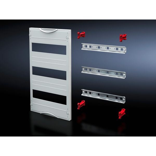 SV DIN rail mounted device module (ISV), 2 WU (500 mm), 1 U (150 mm) image 1