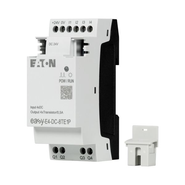 I/O expansion, For use with easyE4, 24 V DC, Inputs/Outputs expansion (number) digital: 4, Push-In image 8