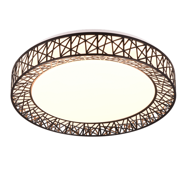 Cluster LED ceiling lamp black image 1