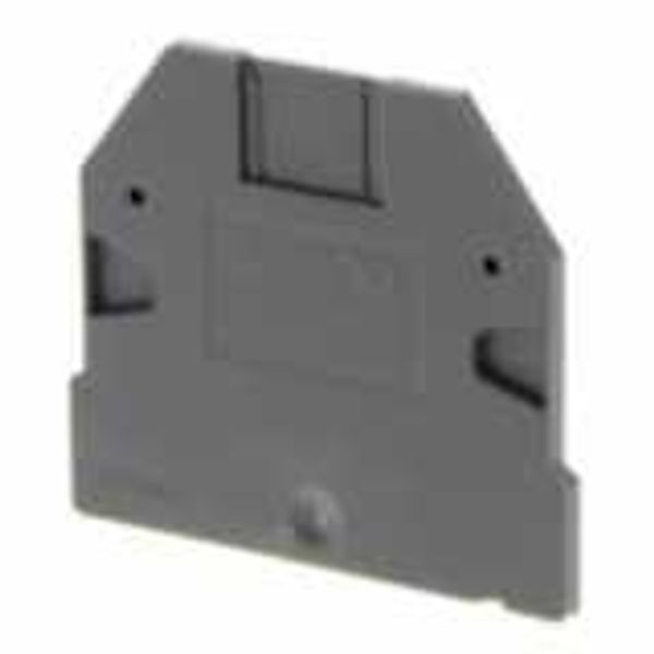End plate for terminal blocks 2.5 mm² to 10 mm², screw model image 2