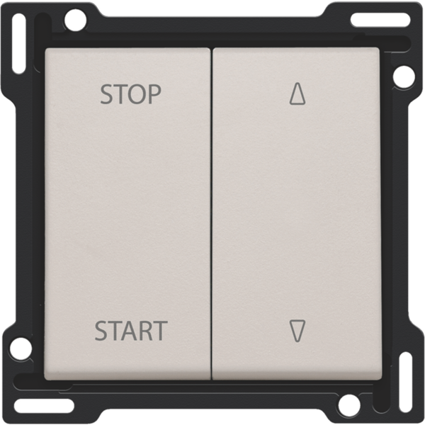 Finishing set for electrically separated roll-down shutter switch, lig image 2