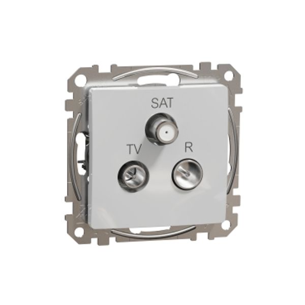TV/R/SAT connector 4db, Sedna, Aluminium image 3