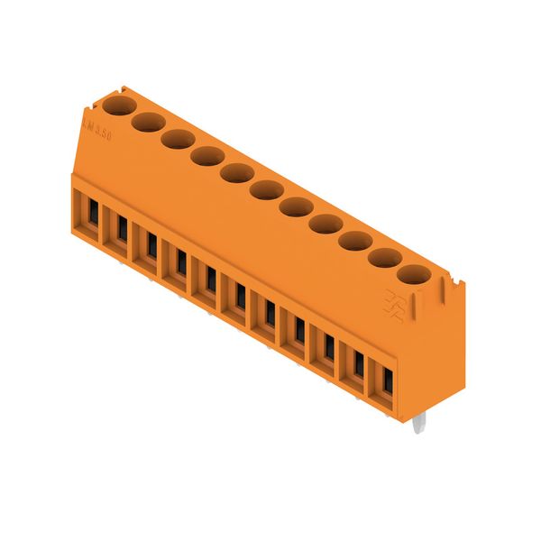 PCB terminal, 3.50 mm, Number of poles: 11, Conductor outlet direction image 4