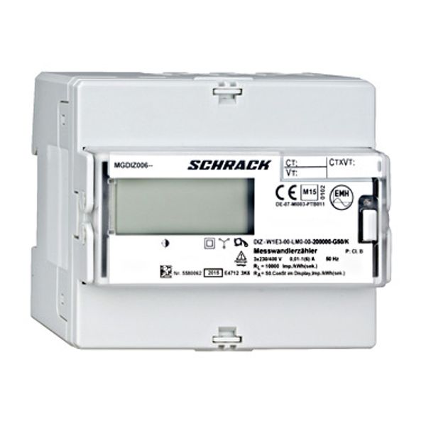 Digital CT-kWH-Meter x/5A (6A), 3phase image 1