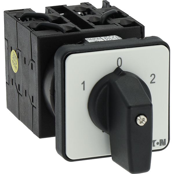 Multi-speed switches, T0, 20 A, flush mounting, 4 contact unit(s), Contacts: 8, 60 °, maintained, With 0 (Off) position, 1-0-2, Design number 8441 image 33