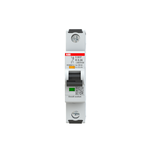 S301P-K0.3 Miniature Circuit Breaker - 1P - K - 0.3 A image 10