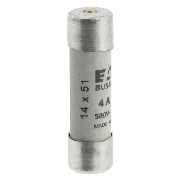 Fuse-link, LV, 4 A, AC 500 V, 14 x 51 mm, gL/gG, IEC, with striker image 11