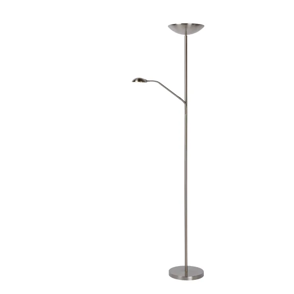 ZENITH LED Reading Lamp 20W + 4W Satin Chrome image 1