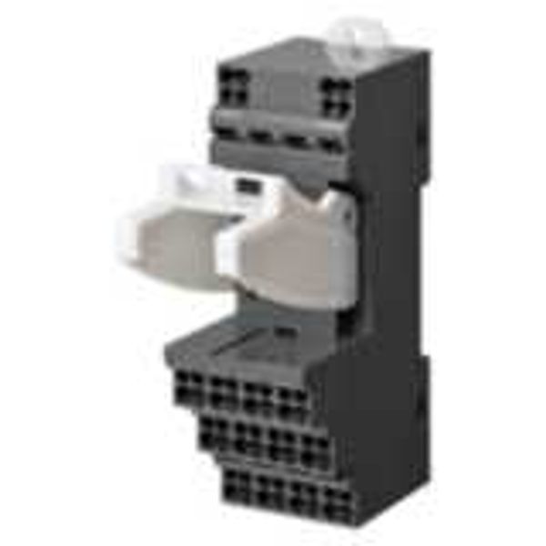Socket, DIN rail/surface mounting, 31 mm, 14-pin, Push-in terminals image 4