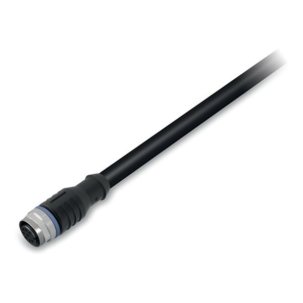 Sensor/Actuator cable M12A socket straight 3-pole image 4