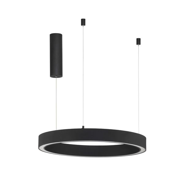 Triac Dimmable Sandy Black Aluminium   & Acrylic   LED 40 Watt 230 Volt   2153Lm 3000K IP20   D: 60 H: 200 cm Adjustable Height image 1